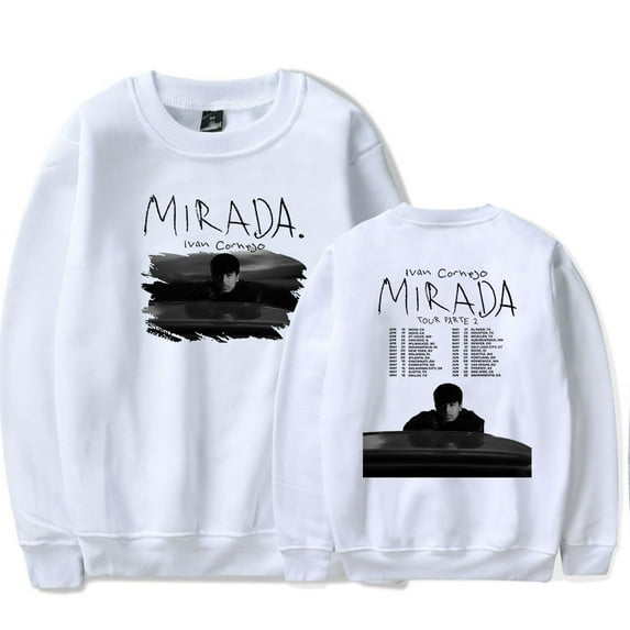 Ivan Cornejo Mirada Tour Long Sleeve Crewneck Sweatshirt Merch For Men/Women Unsiex Winter Fashion Streetwear