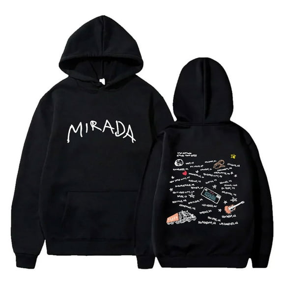 Ivan Cornejo Mirada Tour Merch Hoodies Streetwear Pullovers Women Men Long Sleeve Sweatshirts