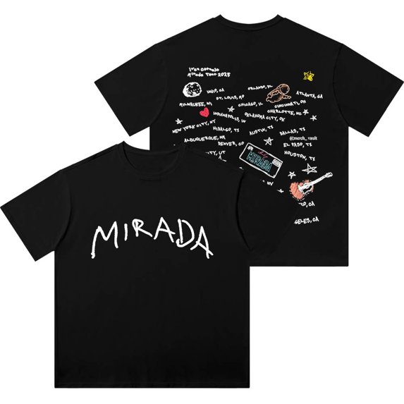 Ivan Cornejo Mirada Tour Merch Vintage Wash T-Shirts Women Men Cotton Short Sleeve Tee
