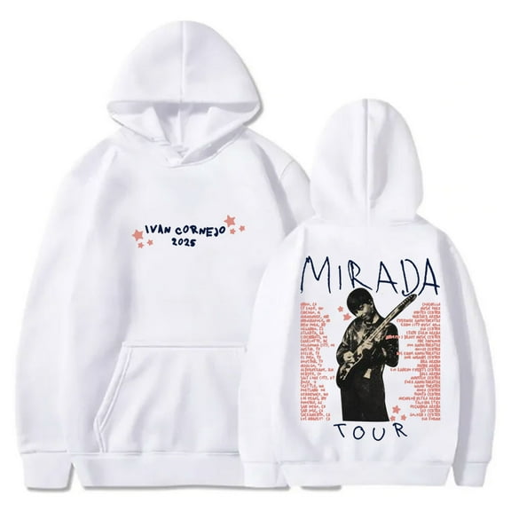 Ivan Cornejo Mirada Tour Parte 2 Hoodies Streetwear Women Men Long Sleeve Sweatshirts