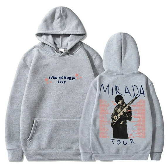 Ivan Cornejo Mirada Tour Parte 2 Hoodies Streetwear Women Men Long Sleeve Sweatshirts