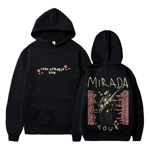 Ivan Cornejo Mirada Tour Parte 2 Hoodies Streetwear Women Men Long Sleeve Sweatshirts