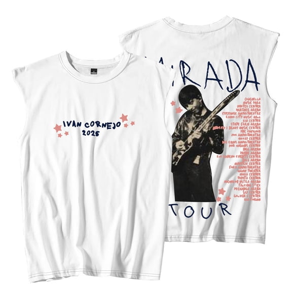 Ivan Cornejo Mirada Tour Parte 2 Sleeveless T-Shirts Women Men Fashion Tank Tops Tee