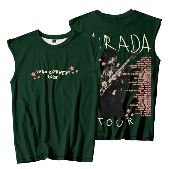 Ivan Cornejo Mirada Tour Parte 2 Sleeveless T-Shirts Women Men Fashion Tank Tops Tee