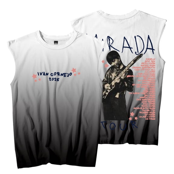 Ivan Cornejo Mirada Tour Parte 2 Sleeveless T-Shirts Women Men Fashion Tank Tops Tee