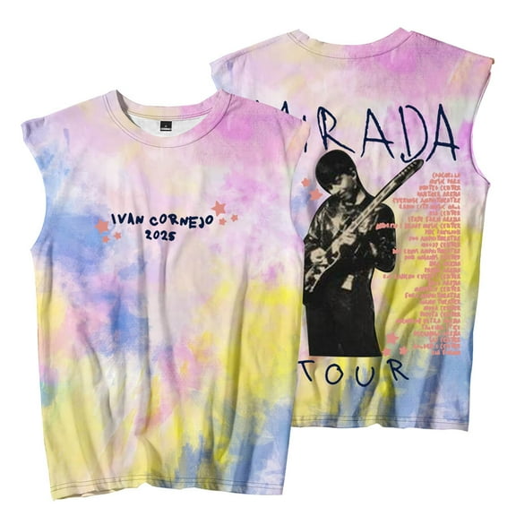 Ivan Cornejo Mirada Tour Parte 2 Sleeveless T-Shirts Women Men Fashion Tank Tops Tee