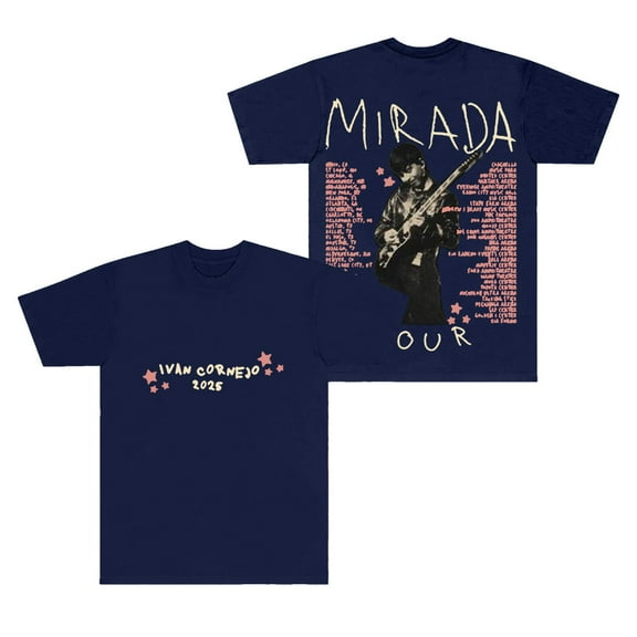 Ivan Cornejo Mirada Tour Parte 2 T-Shirts Women Men Streetwear Short Sleeve Tee