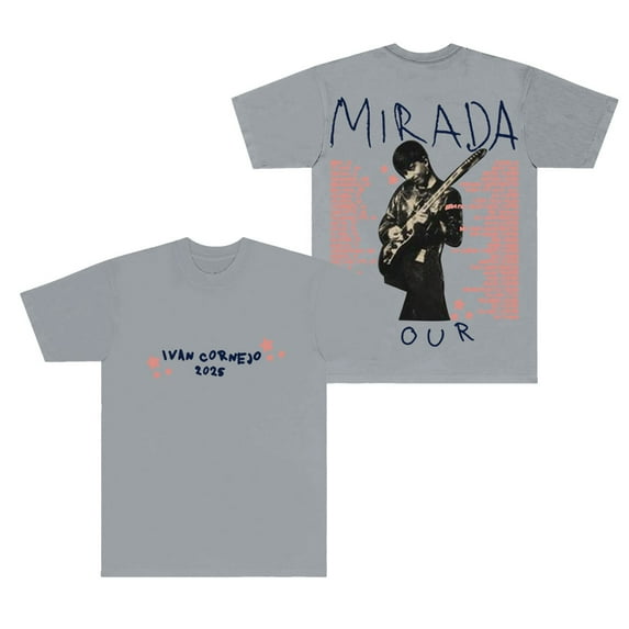 Ivan Cornejo Mirada Tour Parte 2 T-Shirts Women Men Streetwear Short Sleeve Tee