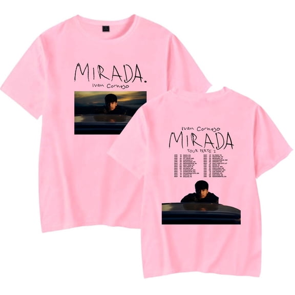 Ivan Cornejo Mirada Tour ParteT-shirt Merch summer short sleeved unisex fashion T-shirt street wear