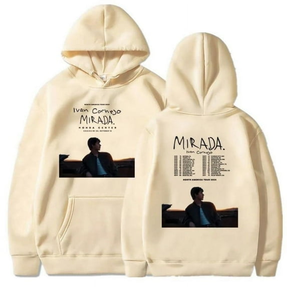 Ivan Cornejo MiradaTour 2024 Print Hooded Men Women Aesthetic Trendy Hoodies Oversized Pullover Unisex Prevalent Sweatshirt