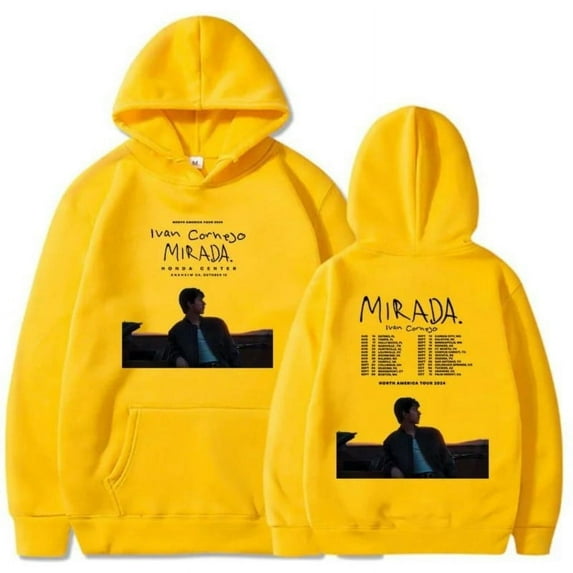 Ivan Cornejo MiradaTour Print Hooded Men Women Trendy Hoodies Pullover Unisex Prevalent Sweatshirt