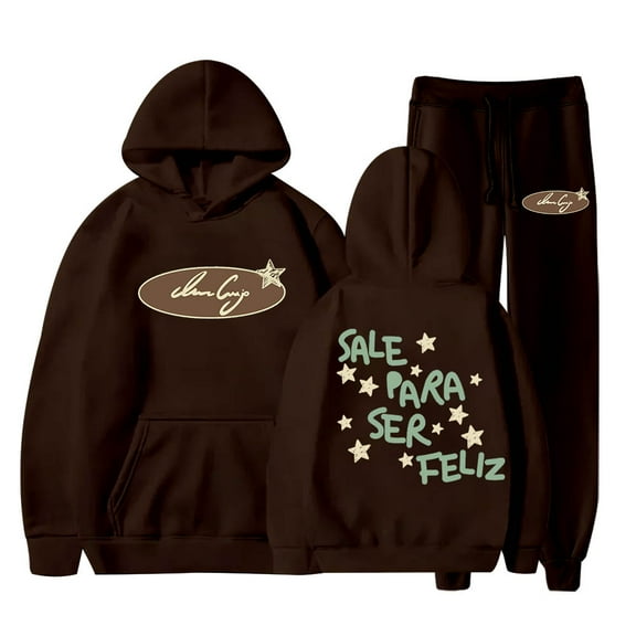 Ivan Cornejo Sale Para Ser Feliz Hoodies Jogger Pants Set Unisex Fashion Streetwear Sweatshirts