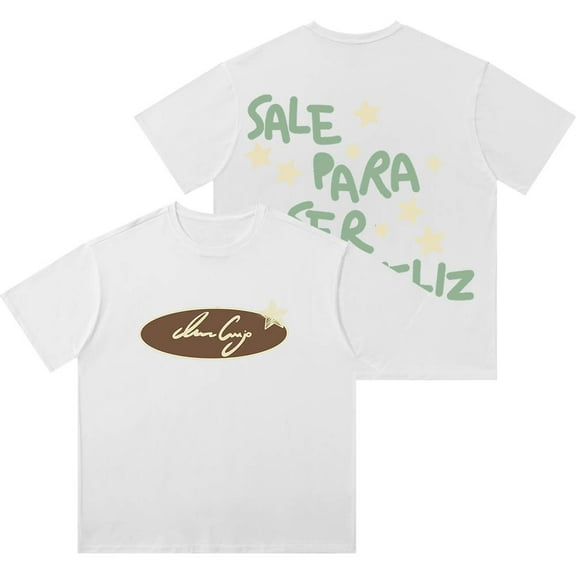 Ivan Cornejo Sale Para Ser Feliz Merch Wash T-Shirts Cosplay Unisex Cotton Short Sleeve Tee