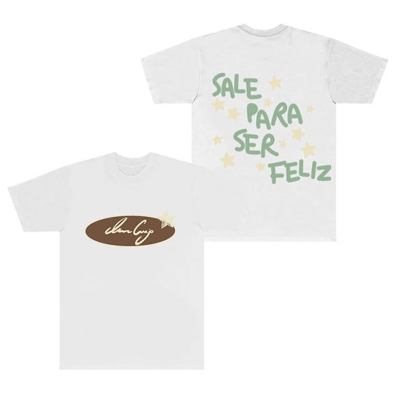 Ivan Cornejo Sale Para Ser Feliz T-Shirts Crewneck Tops Cosplay Unisex Streetwear Short Sleeve Tee