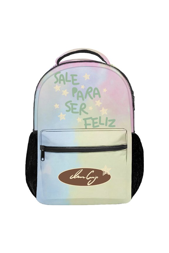 Ivan Cornejo Sale para Ser Feliz Backpack Mirada Tour Parte 2 Women Men Outdoor Rucksack Travel Bag