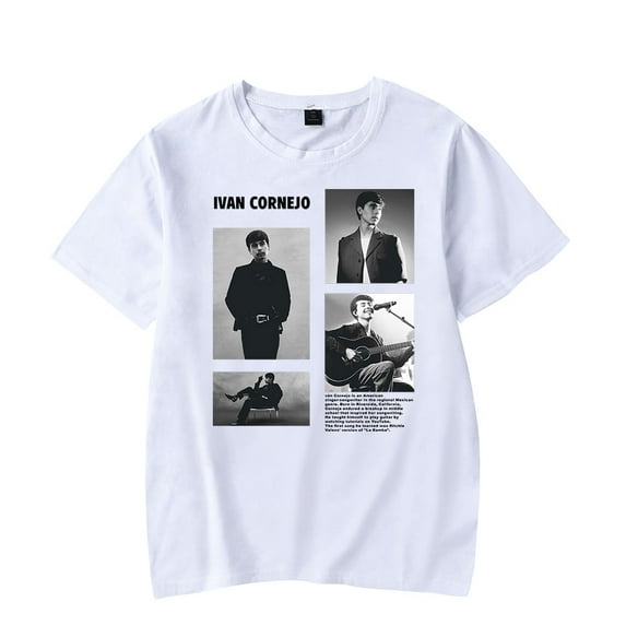 Ivan Cornejo T-Shirt Merch For Women/Men Unisex Summer O-neck Short Sleeve Tshirt Fashion Streetwear