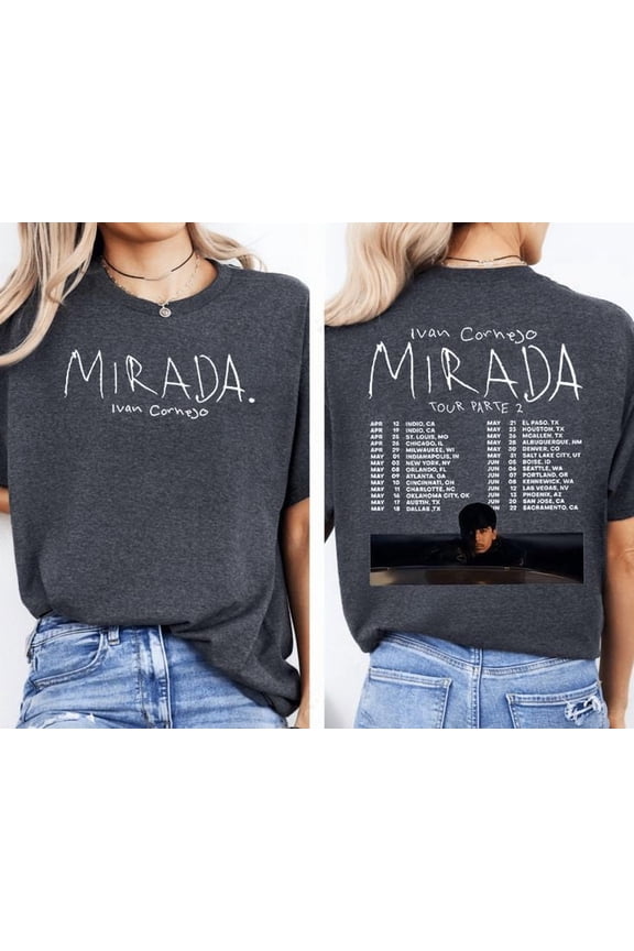 Ivan Cornejo T-Shirt Mirada 2025 Tour Women Men Streetwear Tops, Size S-5XL,Tbun