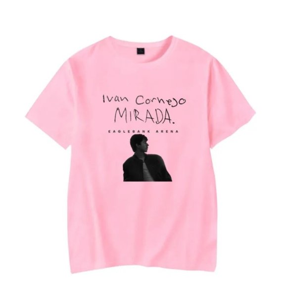 Ivan Cornejo T-Shirt Mirada Tour Merch Women Men Crewneck Short Sleeve Fashion Tee