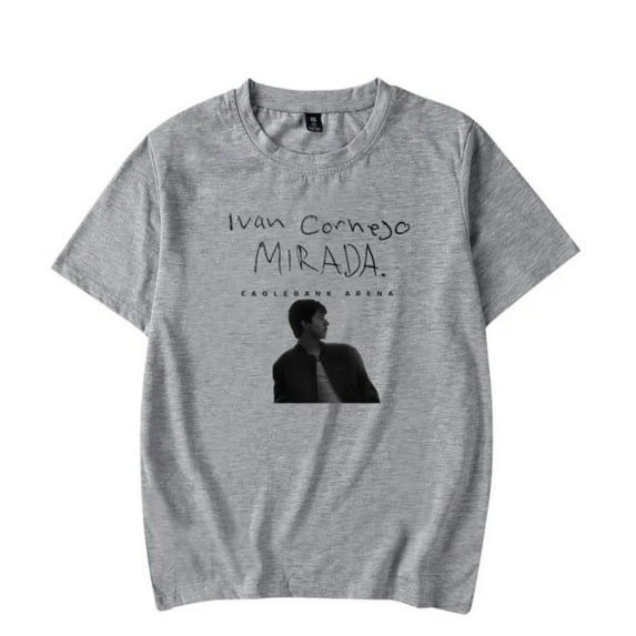 Ivan Cornejo T-Shirt Mirada Tour Merch Women Men Crewneck Short Sleeve Fashion Tee