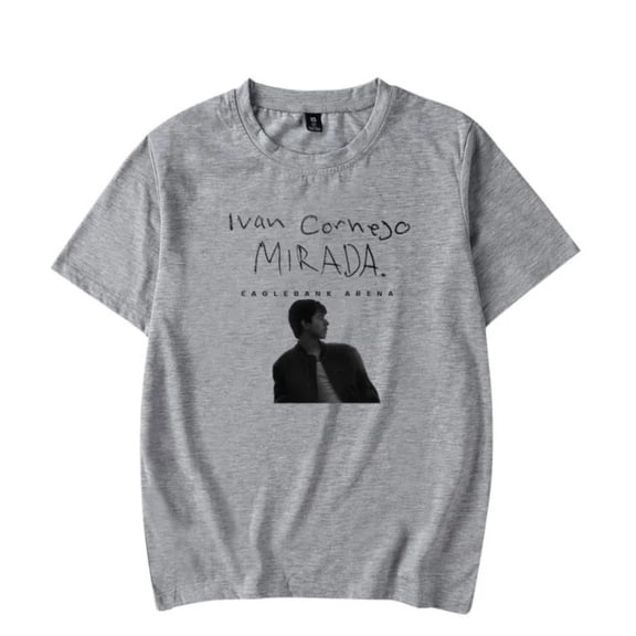 Ivan Cornejo T-Shirt Mirada Tour Merch Women Men Crewneck Short Sleeve Fashion Tee