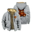 thumbnail image 1 of Ivan Cornejo Terapia Tour 2024 Bear Merch Zipper Hoodies Women Men Jacket Parkas Long Sleeve Casual Streetwear Coat, 1 of 3