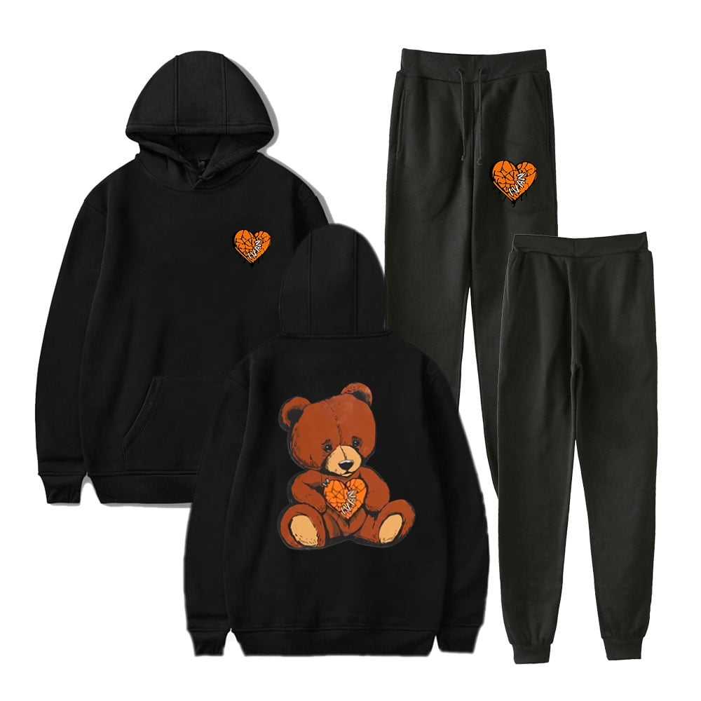 Ivan Cornejo Terapia Tour Bear Hoodie Jogger Pants Two Piece Set