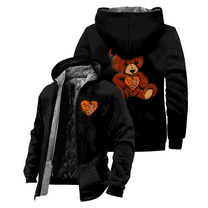 Ivan Cornejo Terapia Tour Bear Merch Zipper Hoodies Women Men Jacket Parkas Long Sleeve Casual Streetwear Winter Coat
