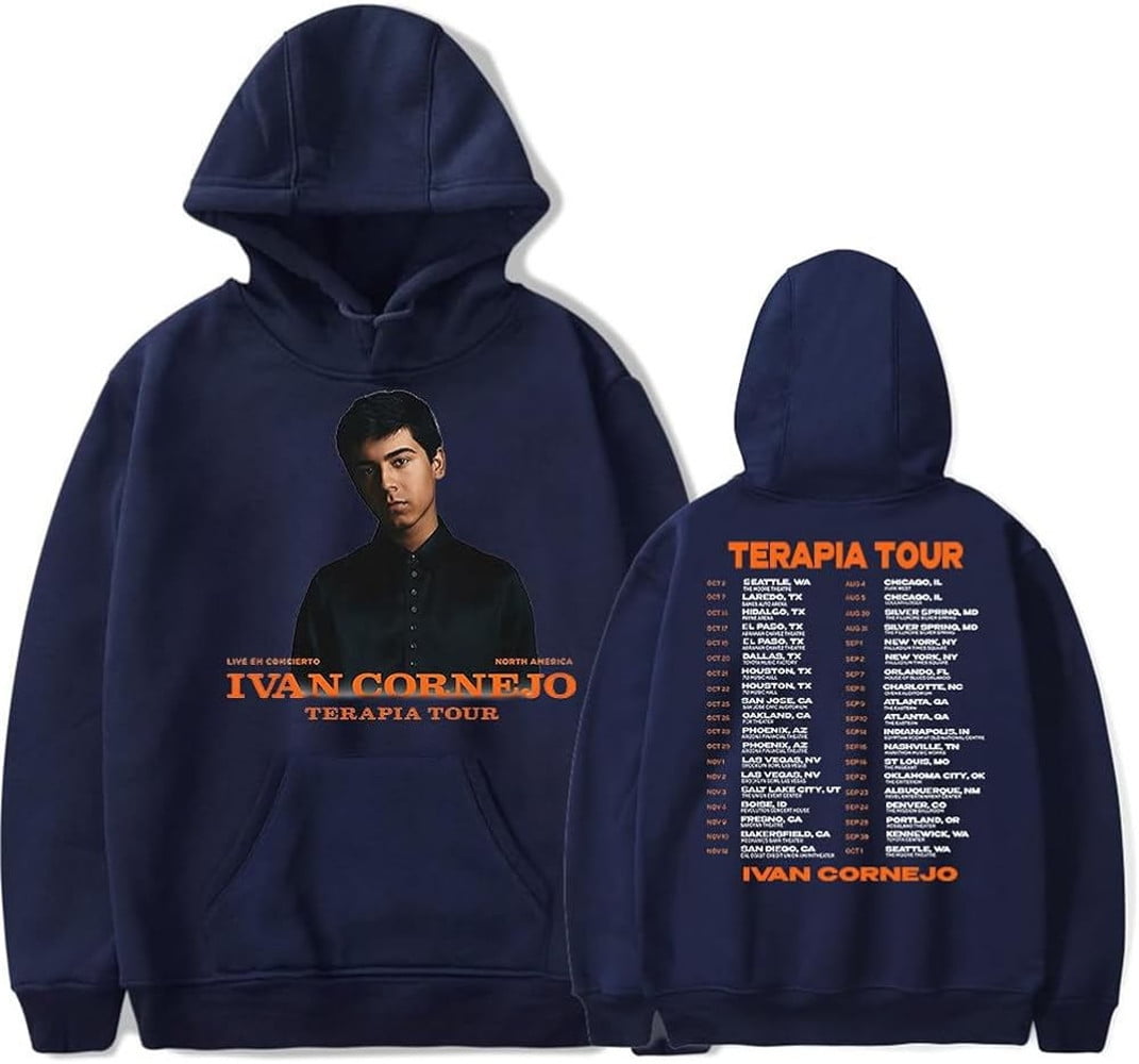 Ivan Cornejo Terapia Tour Hoodie Merch Casual Hooded Sweatshirt Unisex