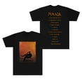 thumbnail image 1 of Ivan Cornejo Tracklist T-Shirts 2025 Mirada Tour Merch Unisex Fashion Crewneck Short Sleeve Tee, 1 of 5