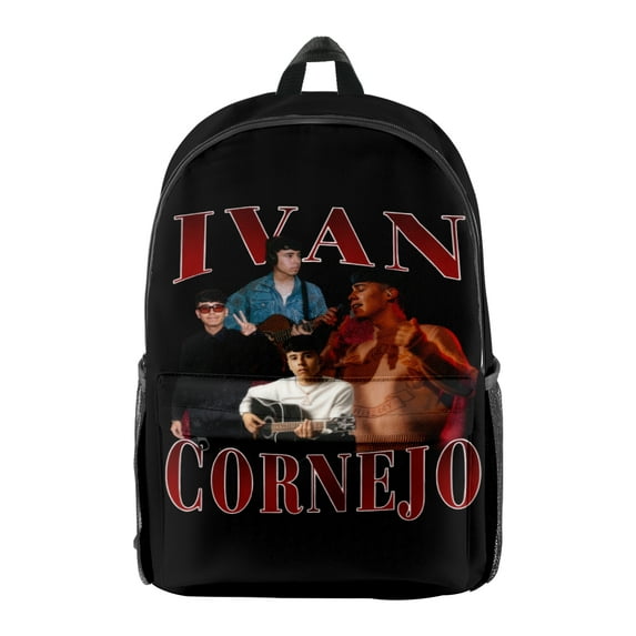 Ivan Cornejo Vintage Collage Merch Backpack Rapper Bag Unisex Fashion Casual Streetwear Shoulders Bag