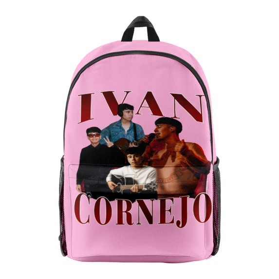 Ivan Cornejo Vintage Collage Merch Backpack Rapper Bag Unisex Fashion Casual Streetwear Shoulders Bag