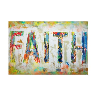Ivan Guaderrama 'Faith' Canvas Art