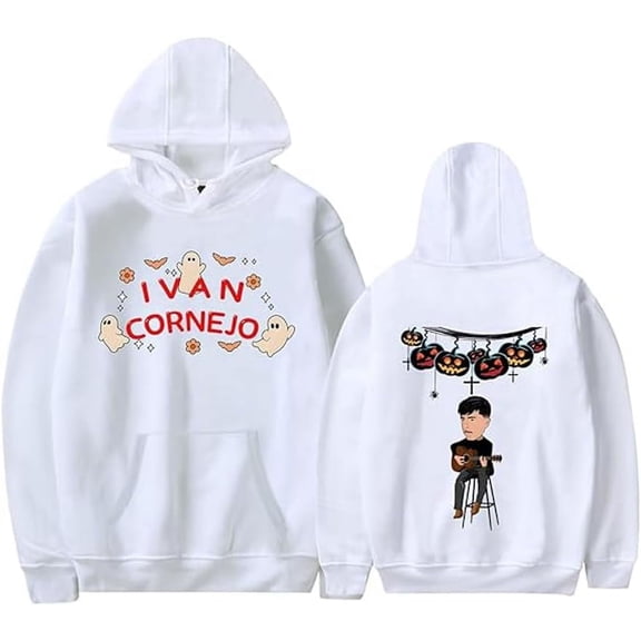 Ivan Hoodie Men Women Cornejo Merch Hoodie Trendy Drawstring Pocket Pullover Sweatshirt