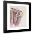 thumbnail image 1 of Ivan Ivanec 11x14 Black Modern Framed Museum Art Print Titled - Soldier of the Legion of Ukrainian Siczowe Shooters (1914-1920) in Okopa (1915), 1 of 5