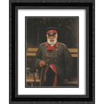 thumbnail image 1 of Ivan Kramskoy 2x Matted 20x24 Black Ornate Framed Art Print 'Portrait of Admiral Login Loginovich Heyden', 1 of 2