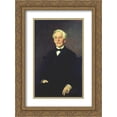 thumbnail image 1 of Ivan Kramskoy 2x Matted 20x24 Gold Ornate Framed Art Print 'Portrait of Prince Pavel Ivanovich Lieven ', 1 of 2