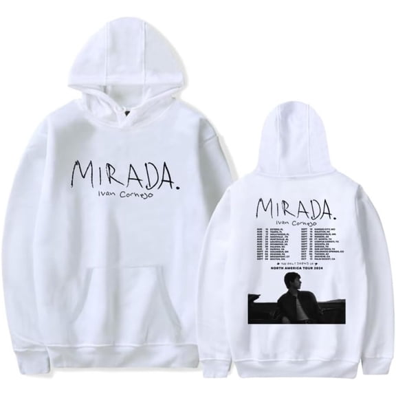 Ivan Mirada Tour 2024 Merch Hoodies Women Men Long Sleeve Pullover Hooded Casual Cornejo Hoodie Sweatshirt
