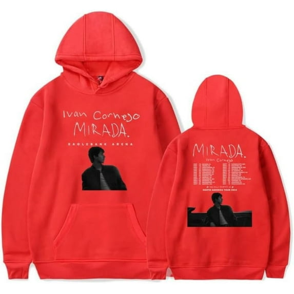 Ivan Mirada Tour Merch 2024 Hoodies Sweatshirts For Men Wome Unisex Long Sleeve Fashion Cornejo Streetwear