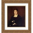 thumbnail image 1 of Ivan Nikolaevich Kramskoi 2x Matted 20x24 Gold Ornate Framed Art Print 'Portrait of Sophia Kramskaya, the Artist's Wife', 1 of 2