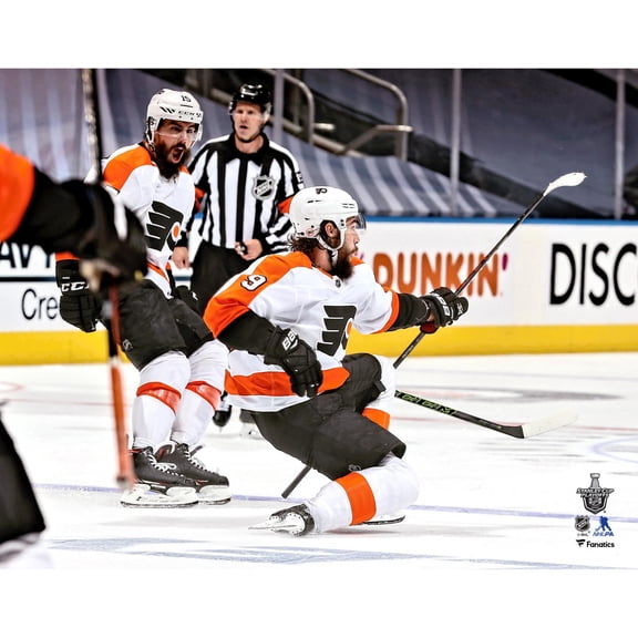 Ivan Provorov Philadelphia Flyers Unsigned 2020 Stanley Cup Playoffs Game 6 vs. New York Islanders Overtime Game-Winning