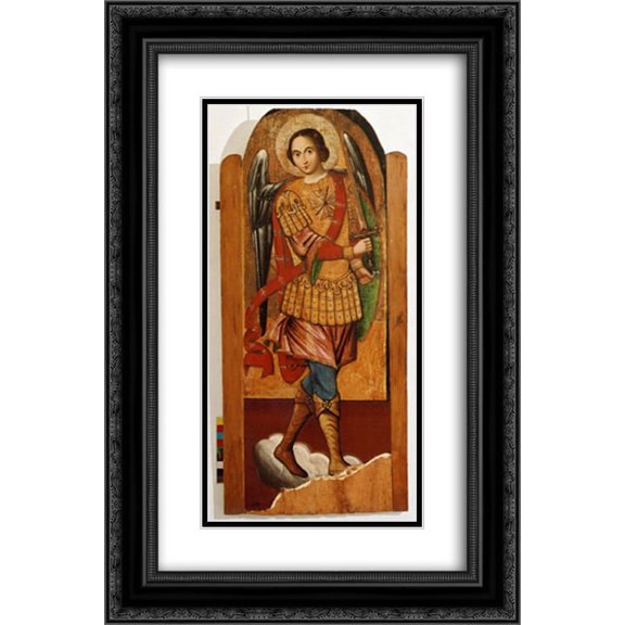 Ivan Rutkovych 2x Matted 16x24 Black Ornate Framed Art Print 'Archangel Michael '