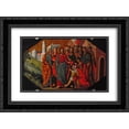thumbnail image 1 of Ivan Rutkovych 2x Matted 24x20 Black Ornate Framed Art Print 'Christ Healing the Hemorrhaging Woman', 1 of 2