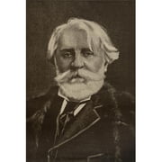 Ivan Sergeyevich Turgenev 1818-1883 Russian Writer From The Book Poster Print - 24 x 36
