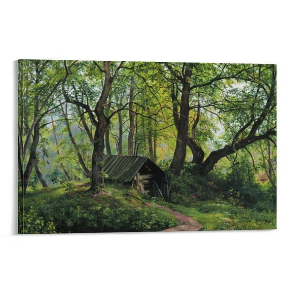 Ivan Shishkin Print Painting Old Lime Gifts Canvas Painting Poster Wall Art Decorative Picture Prints Modern Decor 16x24inch(40x60cm)