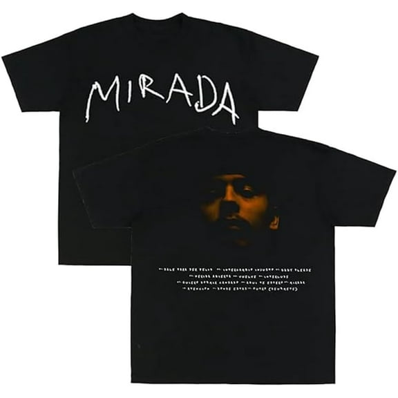 Ivan T Shirt Men Women Crewneck Shirt Fashion Mirada Tour Merch Tshirt Cornejo Short Sleeve Trendy Tee Top