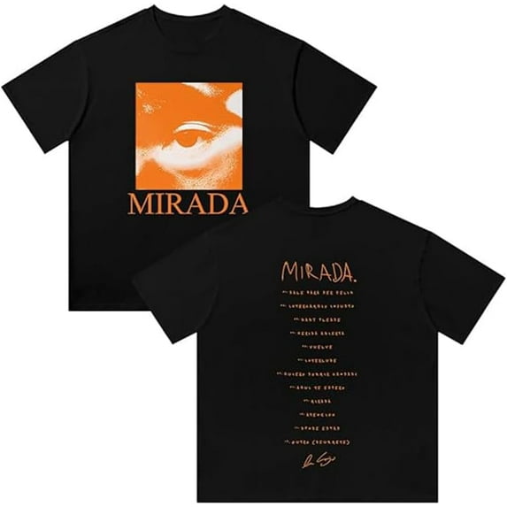 Ivan T Shirt Men Women Crewneck Shirt Fashion Mirada Tour Merch Tshirt Cornejo Short Sleeve Trendy Tee Top