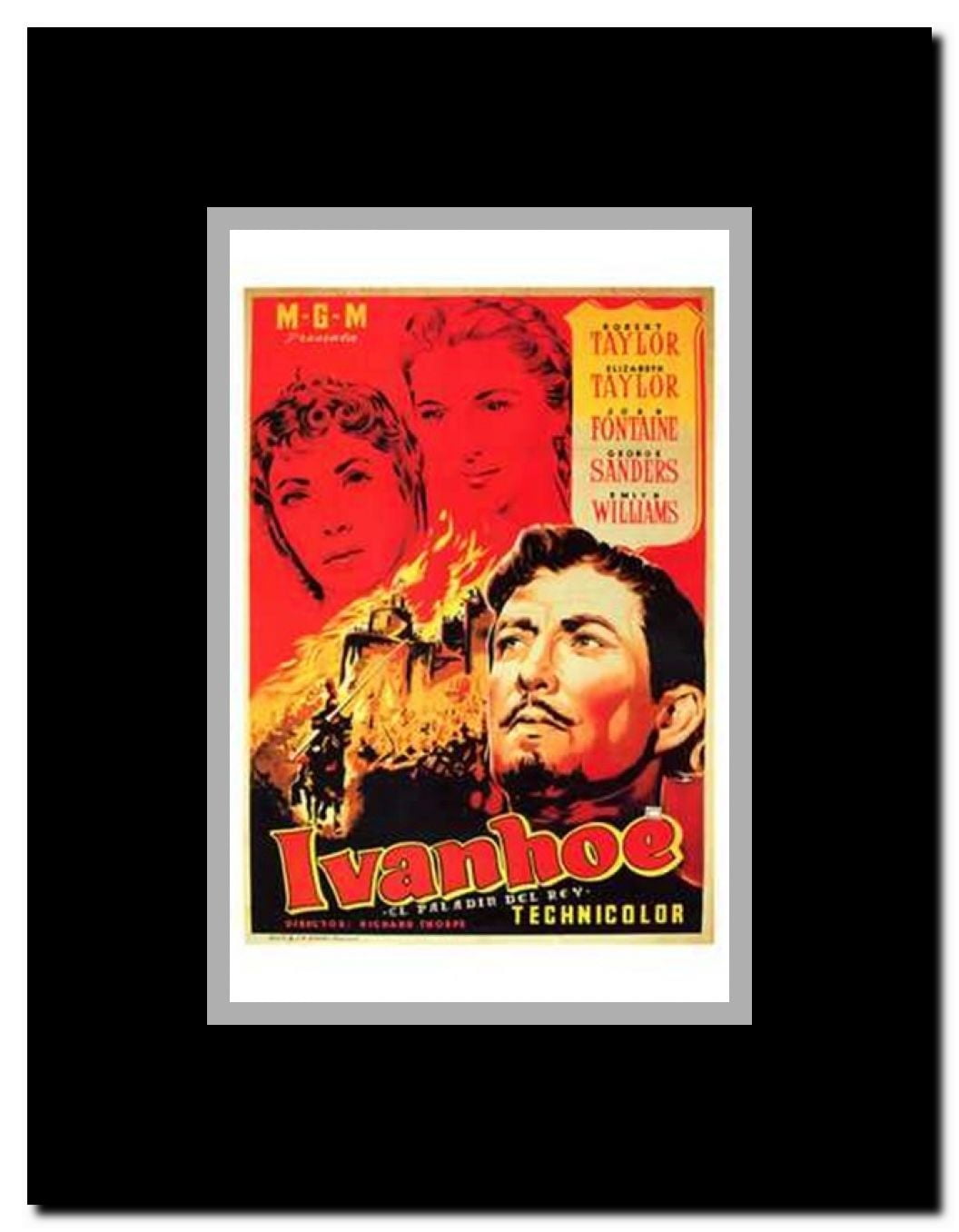 Ivanhoe Framed Movie Poster