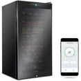 thumbnail image 1 of Ivation 28 Bottle Compressor Cooler Refrigerator with Wi-Fi Smart App, Black, 1 of 8