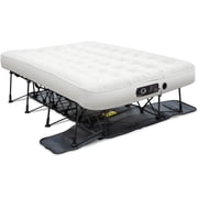Ivation EZ-Bed Full - Air Mattress w/Frame & Case, Deflate Defender, Dual Auto Pump, Durable Design