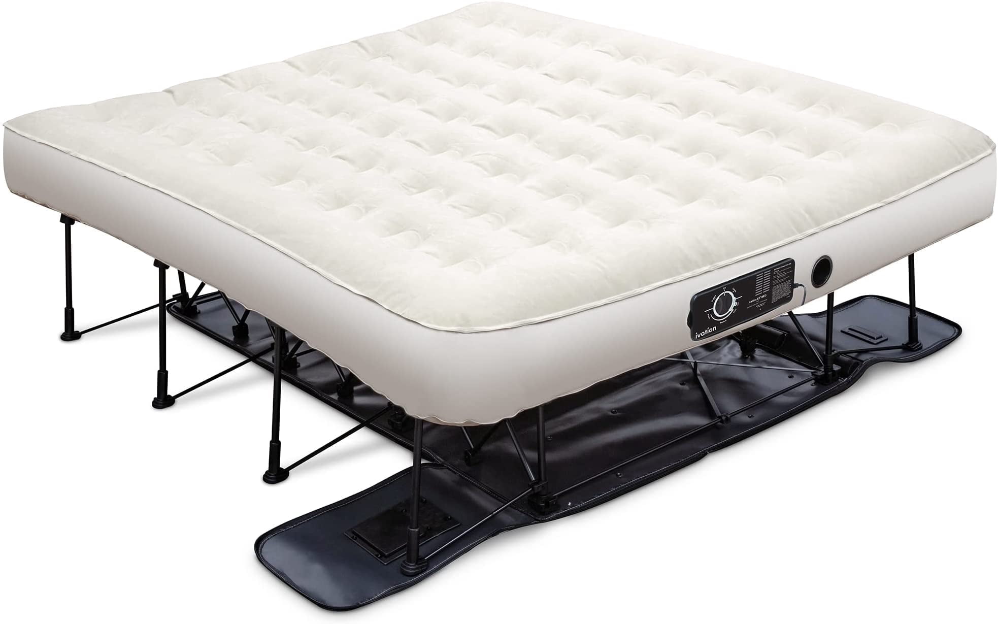 Healthy Design Frame IVATION EZ-Bed King Air Mattress, Self-Deploy Frame, Built-in Pump ...